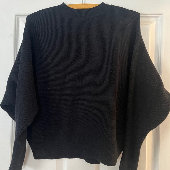 Cute dressy black sweater - Picture 2 of 4